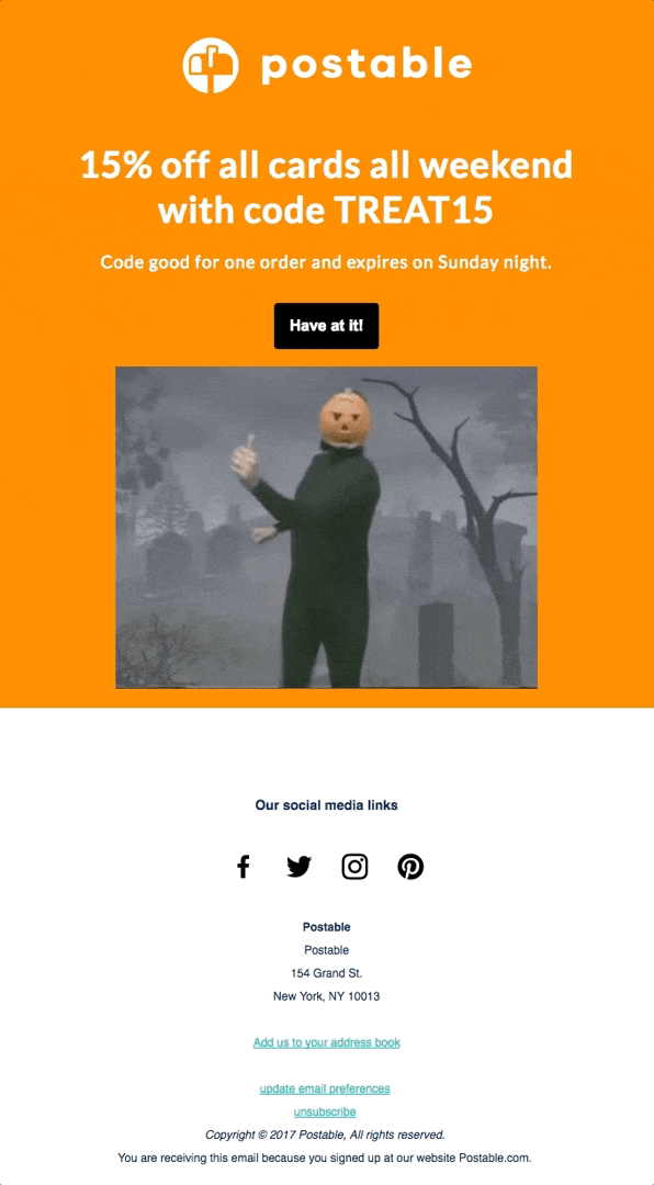 Effective email design from Postable Effective email design from Postable