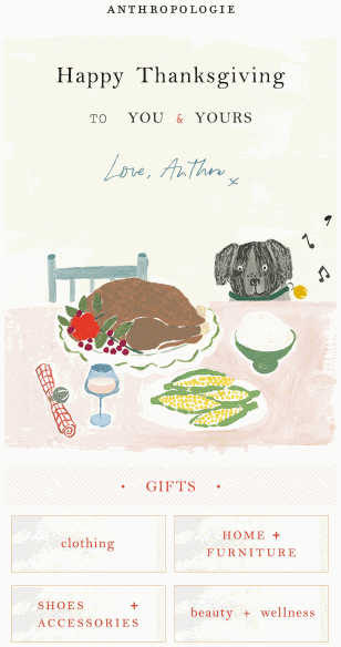 Example of best Thanksgiving emails Example of best Thanksgiving emails