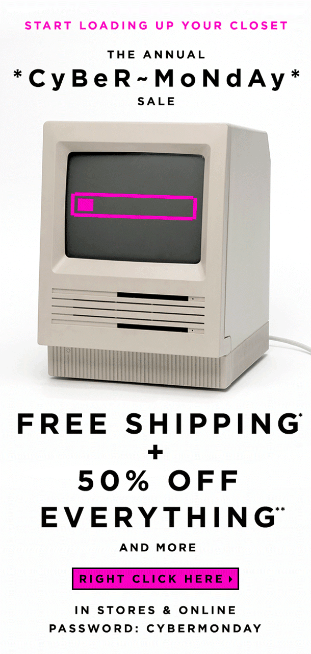 Cyber Monday email example from Loft Cyber Monday email example from Loft