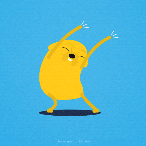 Adventure Time happy dance gif. Adventure Time happy dance gif.