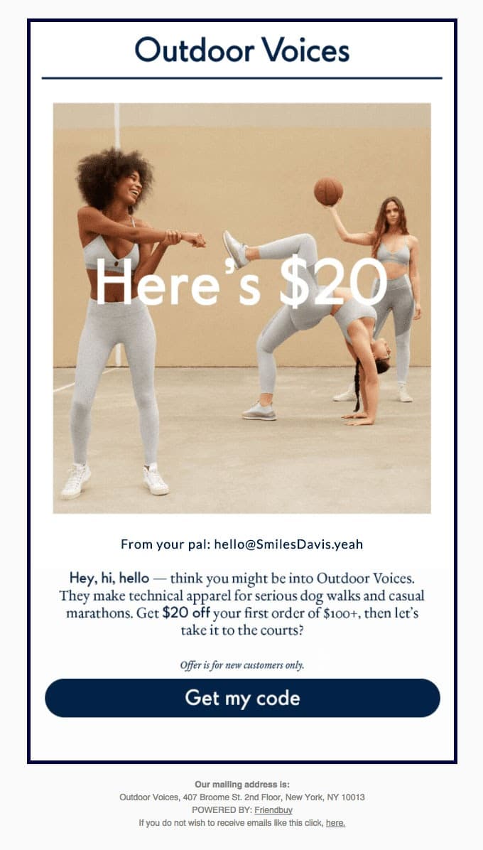 Example of best selected promotional email. Example of best selected promotional email.
