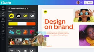 Canva’s brand kit example for consistent brand marketing. Canva’s brand kit example for consistent brand marketing.
