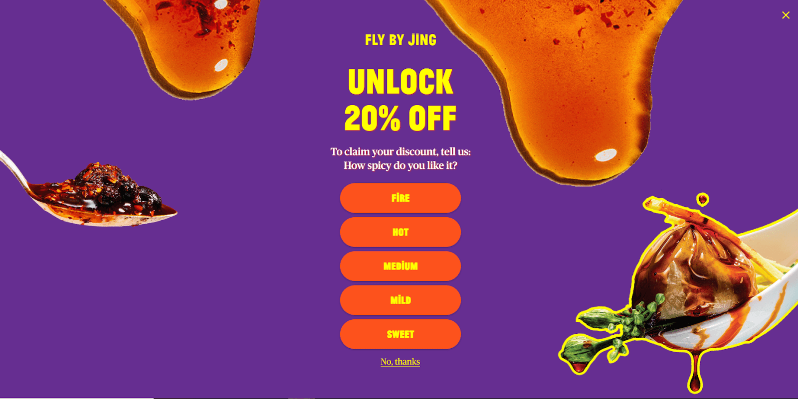 Fly By Jing homepage Fly By Jing homepage