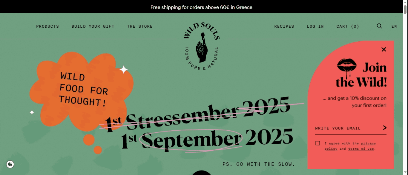 Wild Souls homepage