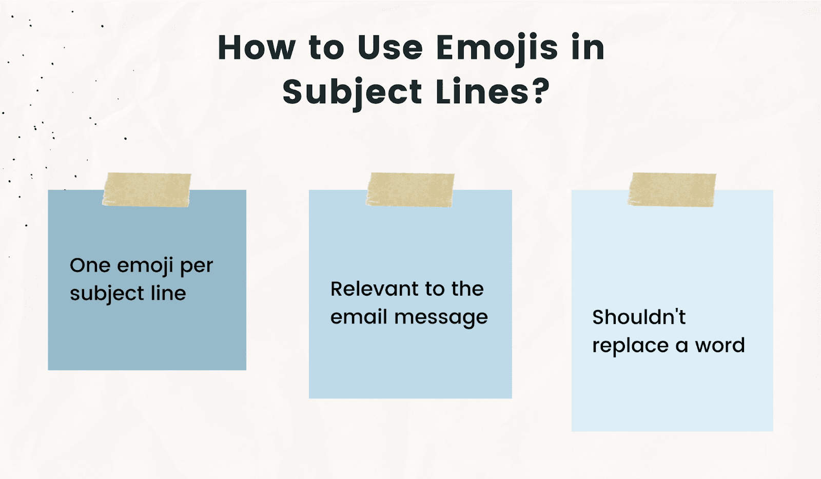 3 tips for using emojis in subject lines 3 tips for using emojis in subject lines