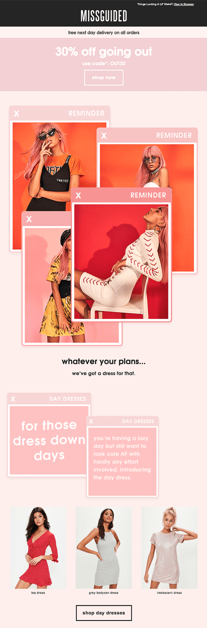 Maximalist email example Maximalist email example