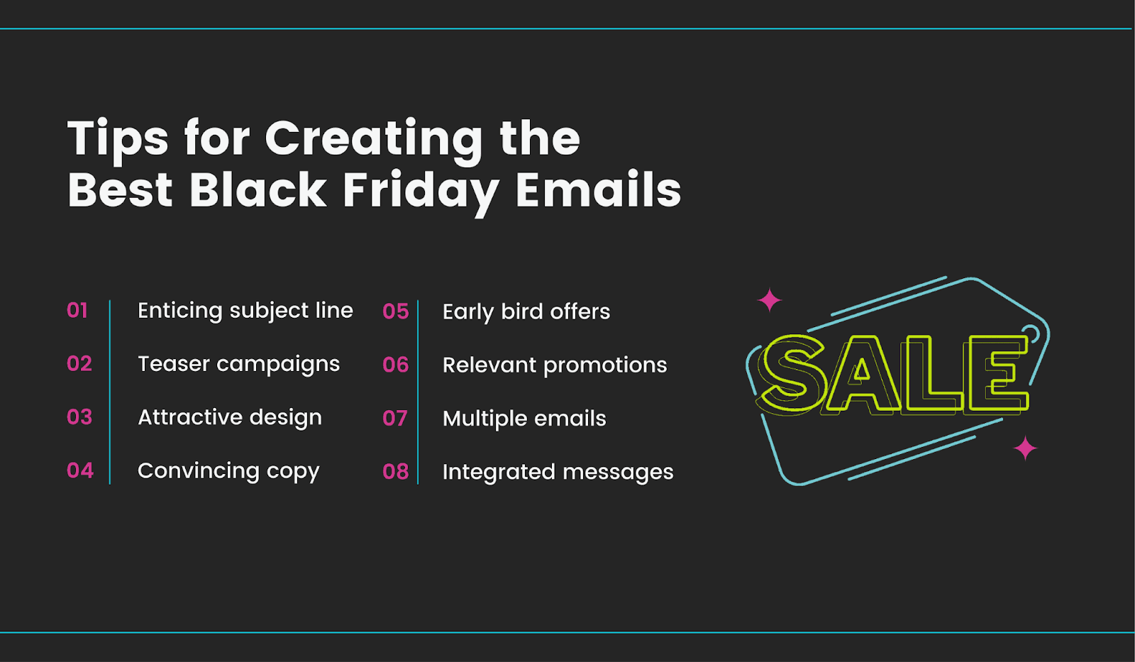 8 tips for creating the best Black Friday emails 8 tips for creating the best Black Friday emails