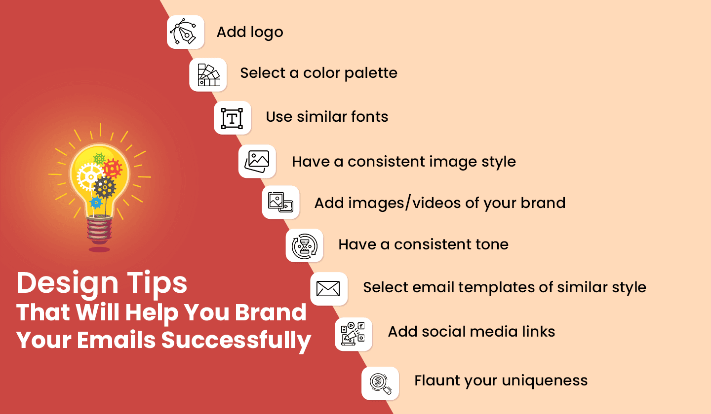 Design tips for branding emails for greater revenue Design tips for branding emails for greater revenue
