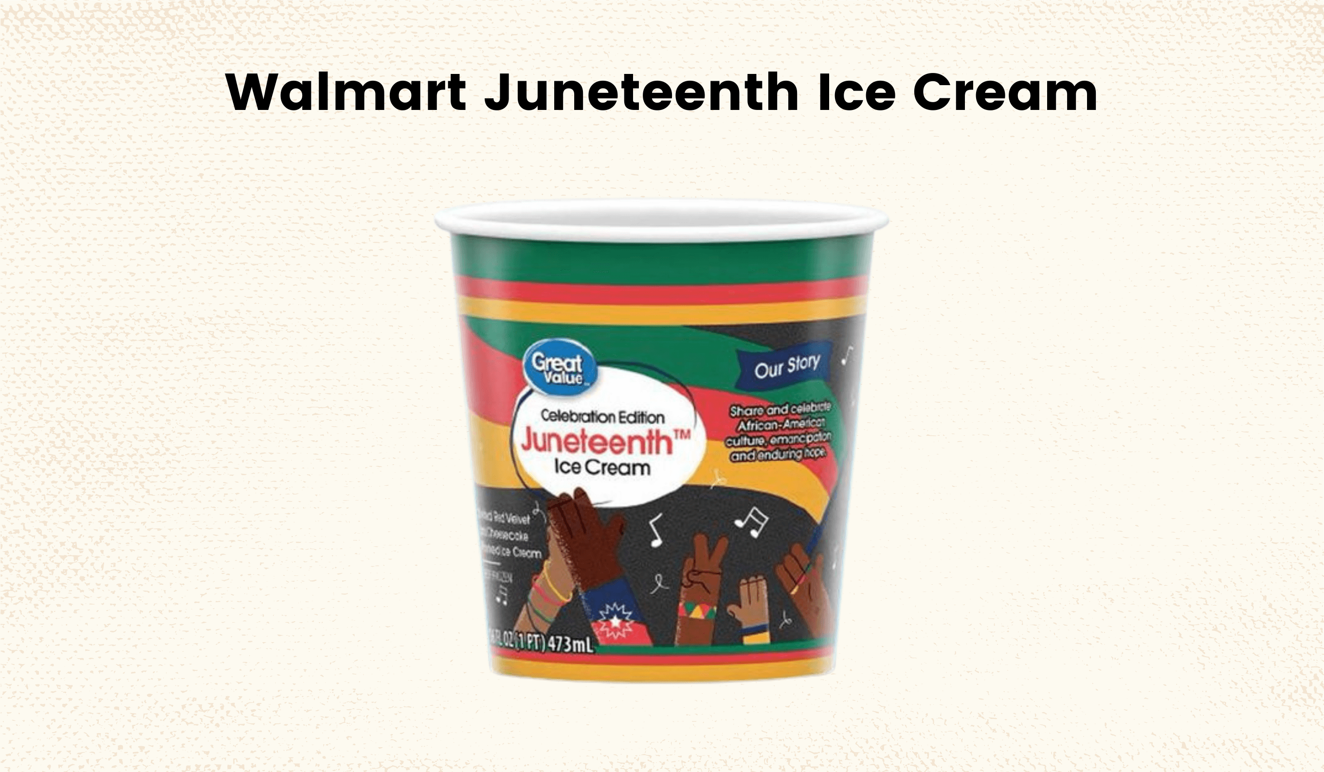 Walmart’s Juneteenth ice cream is what Juneteenth marketing shouldn’t look like Walmart’s Juneteenth ice cream is what Juneteenth marketing shouldn’t look like