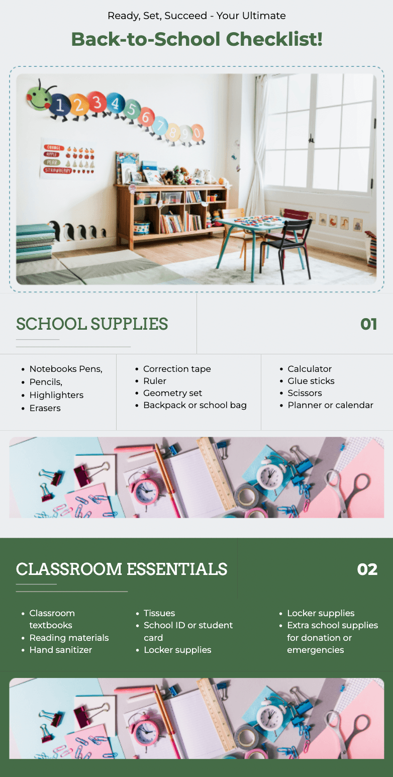 Back to School checklist email template. Back to School checklist email template.