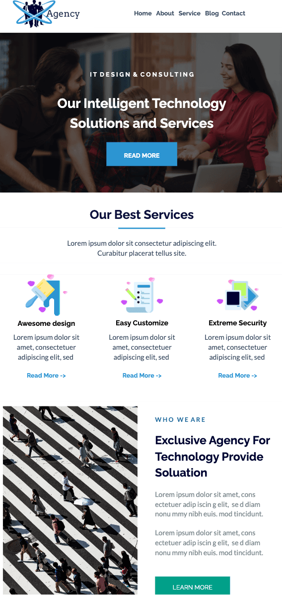 Agency sales email template from Unlayer. Agency sales email template from Unlayer.