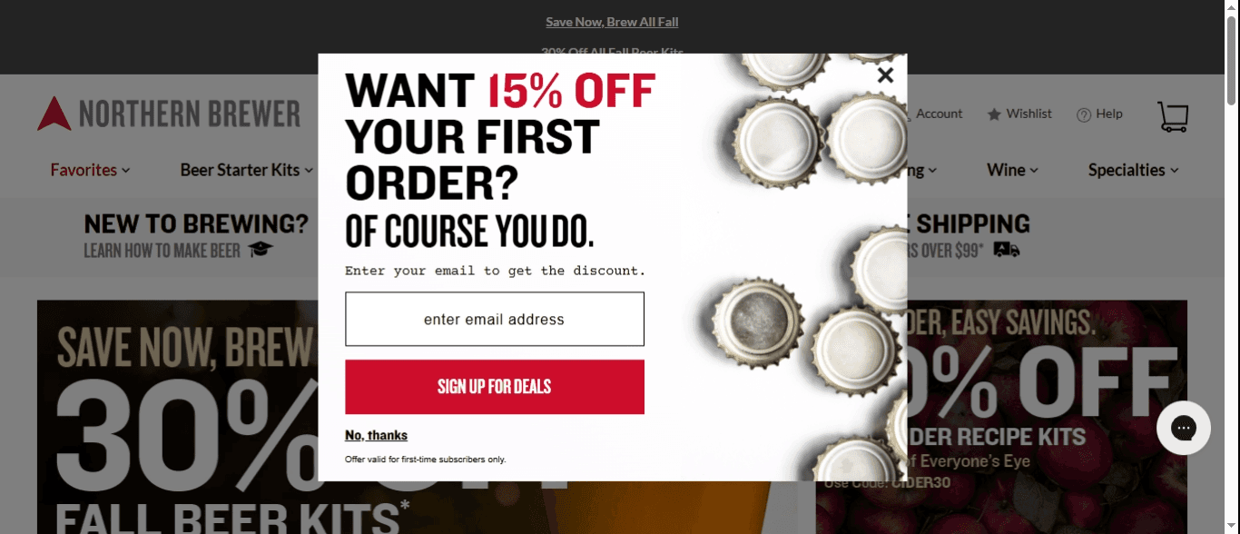 Northern Brewer website
