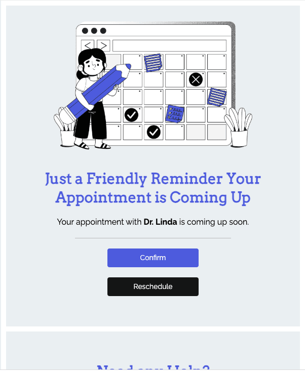 Healthcare appointment scheduling