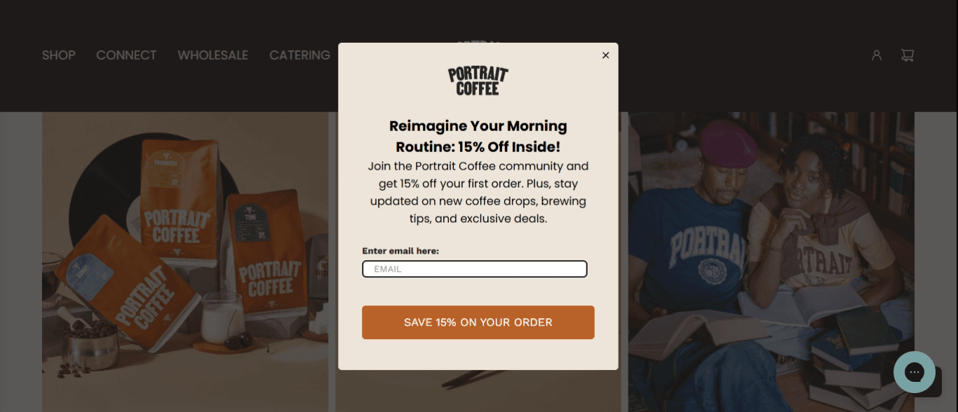 Portrait Coffee homepage Portrait Coffee homepage